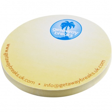 Logo trade corporate gift photo of: Sticky-Mate® circle-shaped recycled sticky notes