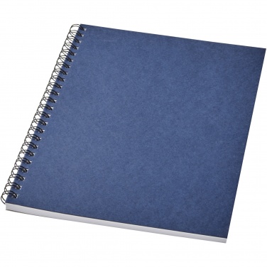 Logo trade advertising products picture of: Desk-Mate® A5 colour spiral notebook