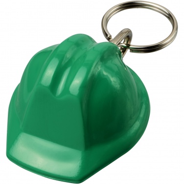 Logotrade promotional item picture of: Kolt hard hat-shaped recycled keychain