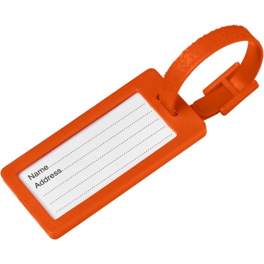 Logotrade promotional product image of: River recycled window luggage tag