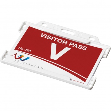 Logo trade promotional gifts image of: Vega recycled plastic card holder