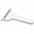 Shiver t-shaped recycled ice scraper, White