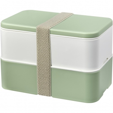 Logotrade promotional product picture of: MIYO Renew double layer lunch box