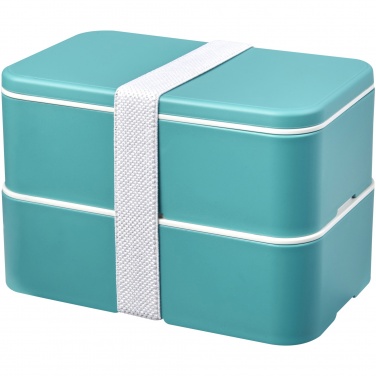 Logotrade promotional merchandise picture of: MIYO Renew double layer lunch box