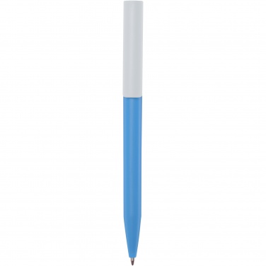 Logo trade corporate gifts image of: Unix recycled plastic ballpoint pen