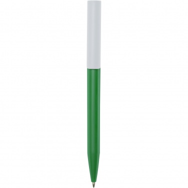 Logo trade business gifts image of: Unix recycled plastic ballpoint pen