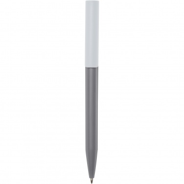 Logo trade promotional item photo of: Unix recycled plastic ballpoint pen