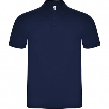 Logo trade promotional giveaways picture of: Austral short sleeve unisex polo