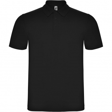 Logo trade promotional giveaways image of: Austral short sleeve unisex polo