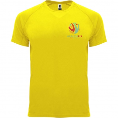 Logo trade promotional merchandise photo of: Bahrain short sleeve men's sports t-shirt