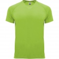 Bahrain short sleeve kids sports t-shirt, Lime