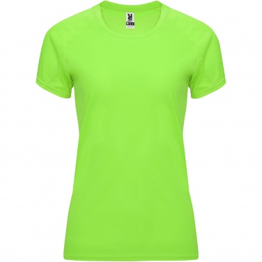 Logo trade promotional giveaways picture of: Bahrain short sleeve women's sports t-shirt