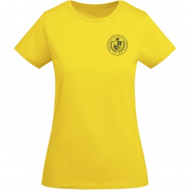 Logo trade promotional item photo of: Breda short sleeve women's t-shirt