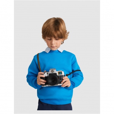 Logo trade promotional giveaways image of: Clasica kids crewneck sweater