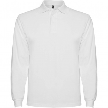 Logo trade promotional items image of: Estrella long sleeve men's polo