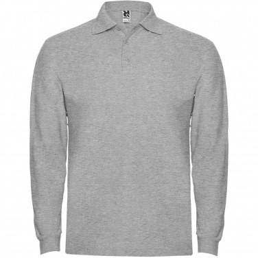 Logo trade promotional items image of: Estrella long sleeve men's polo