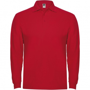 Logotrade business gifts photo of: Estrella long sleeve men's polo