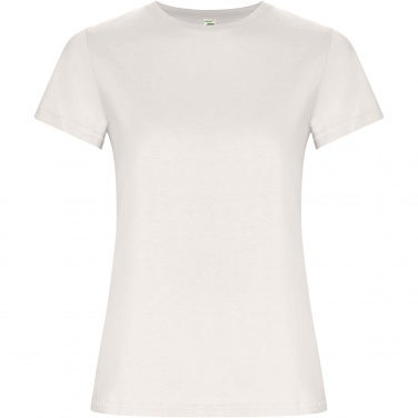 Logo trade advertising products image of: Golden short sleeve women's t-shirt