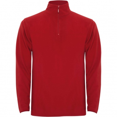 Logo trade corporate gifts image of: Himalaya men's quarter zip fleece jacket