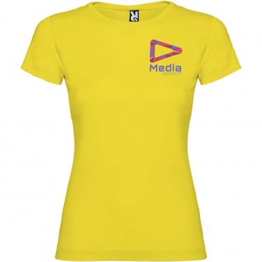 Logo trade promotional gifts image of: Jamaica short sleeve women's t-shirt