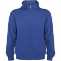 Montblanc unisex full zip hoodie, Royal blue