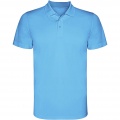 Monzha short sleeve men's sports polo, Turquois