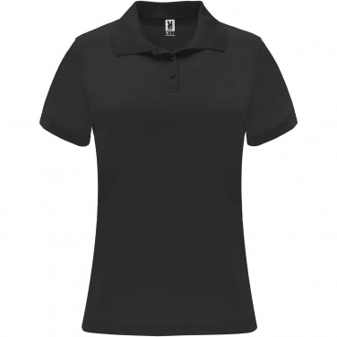 Logo trade promotional giveaway photo of: Monzha short sleeve women's sports polo