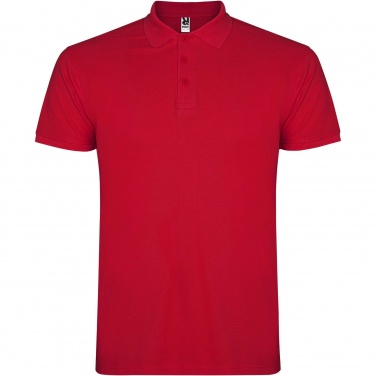 Logo trade promotional giveaway photo of: Star short sleeve men's polo