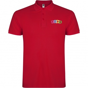 Logo trade corporate gifts picture of: Star short sleeve kids polo