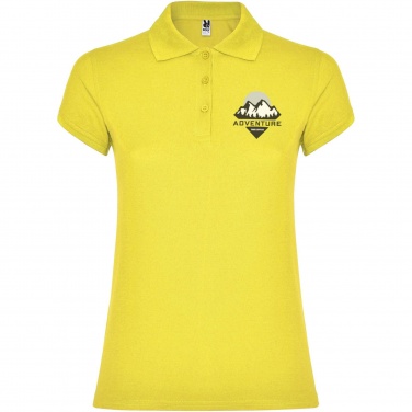 Logo trade corporate gifts picture of: Star short sleeve women's polo