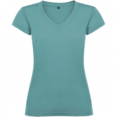 Logo trade promotional items picture of: Victoria short sleeve women's v-neck t-shirt