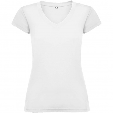 Logo trade promotional products picture of: Victoria short sleeve women's v-neck t-shirt