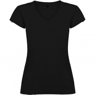 Logo trade promotional items image of: Victoria short sleeve women's v-neck t-shirt