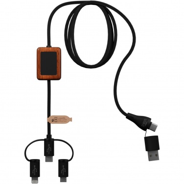 Logo trade corporate gifts picture of: SCX.design C46 5-in-1 CarPlay cable