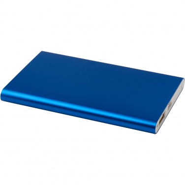 Logo trade advertising products picture of: Pep 4000 mAh Type-C recycled aluminium power bank 