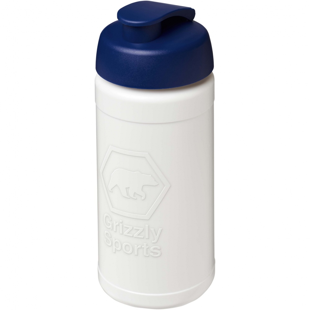 Logo trade promotional items image of: Baseline Rise 500 ml sport bottle with flip lid