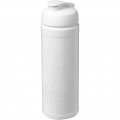 Baseline Rise 750 ml sport bottle with flip lid, White / White