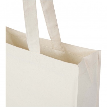 Logo trade corporate gifts image of: Orissa 180 g/m² organic full gusset tote bag 14L