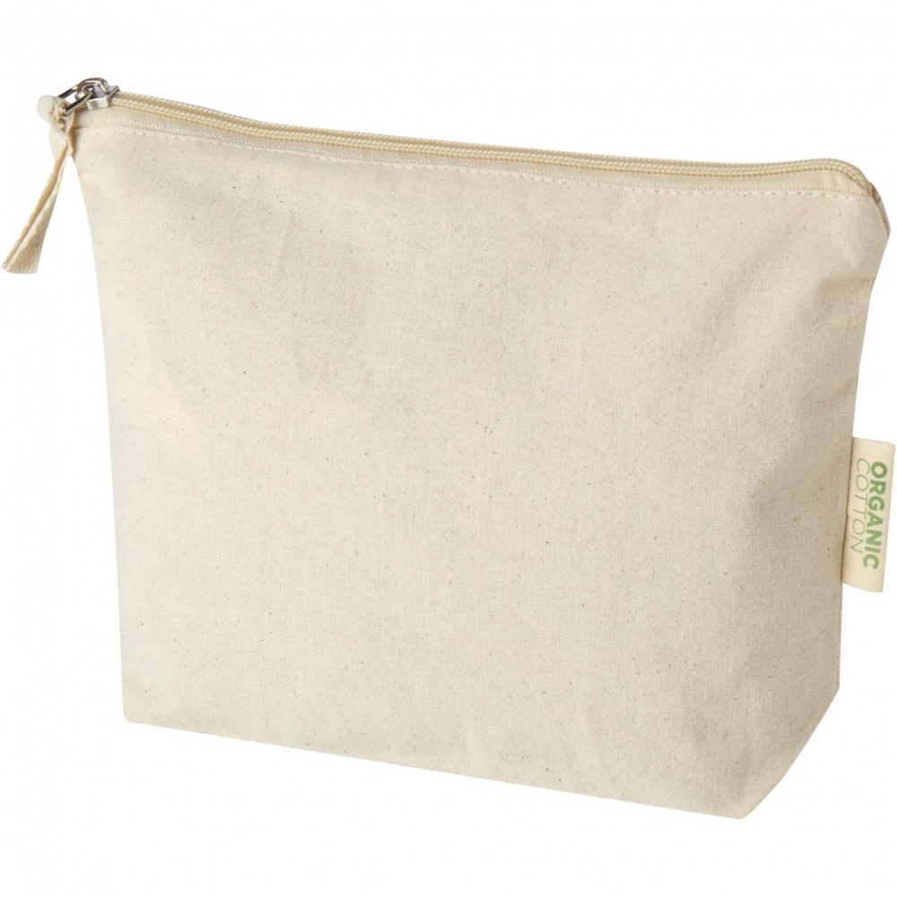 Logotrade business gifts photo of: Orissa 180 g/m² organic toiletry bag 1L