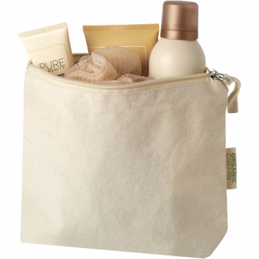 Logotrade promotional giveaways photo of: Orissa 180 g/m² organic toiletry bag 1L