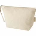 Orissa 180 g/m² organic large accessory pouch 3L, Natural