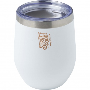 Logo trade promotional product photo of: Corzo 350 ml RCS certified recycled stainless steel copper vacuum insulated cup