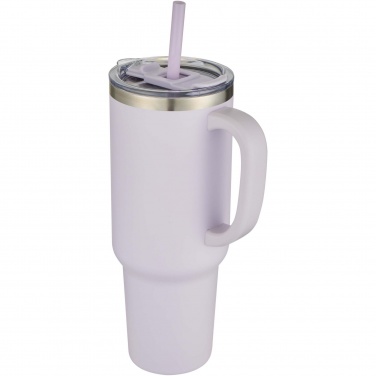 Logo trade promotional giveaways image of: Sydney 1200 ml copper vacuum insulated tumbler with straw