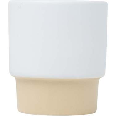 Logo trade corporate gifts picture of: Olympia 130 ml stackable expresso cup with clay bottom