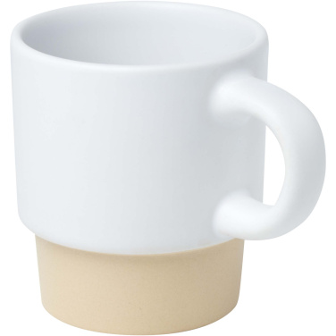 Logo trade promotional giveaways picture of: Olympia 130 ml stackable expresso cup with clay bottom