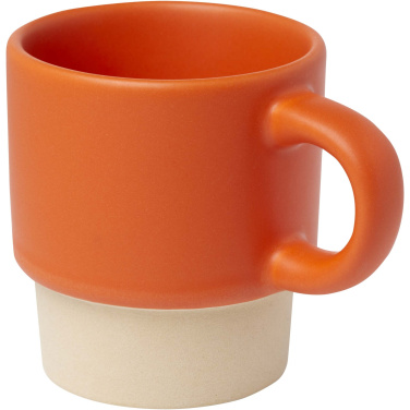 Logotrade promotional giveaway image of: Olympia 130 ml stackable expresso cup with clay bottom