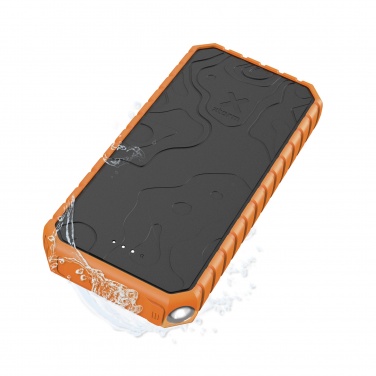 Logo trade business gifts image of: Xtorm XR202 Xtreme 20.000 mAh 35W QC3.0 waterproof rugged power bank with torch