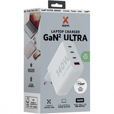 Logotrade corporate gift image of: Xtorm XEC140 GaN² Ultra 140W wall charger