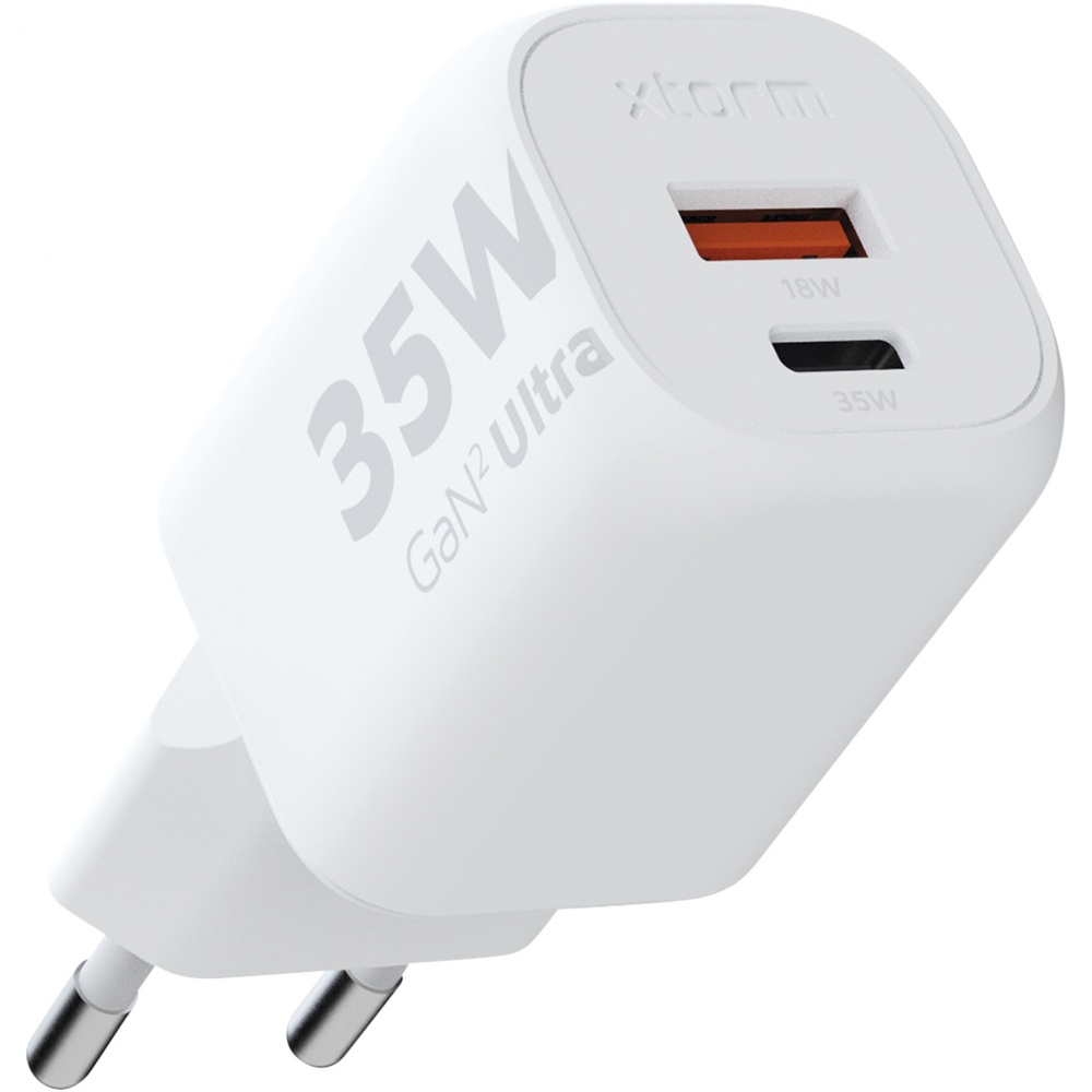 Logo trade promotional merchandise picture of: Xtorm XEC035 GaN² Ultra 35W wall charger