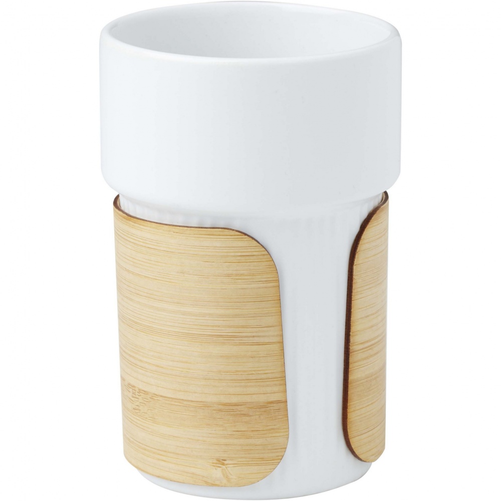 Logotrade promotional merchandise photo of: Tumbler Fika 340 ml with bamboo sleeve